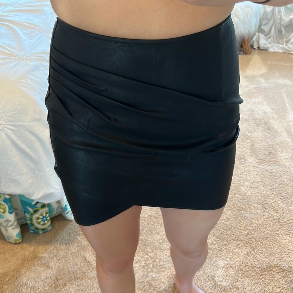 Leather Skirt